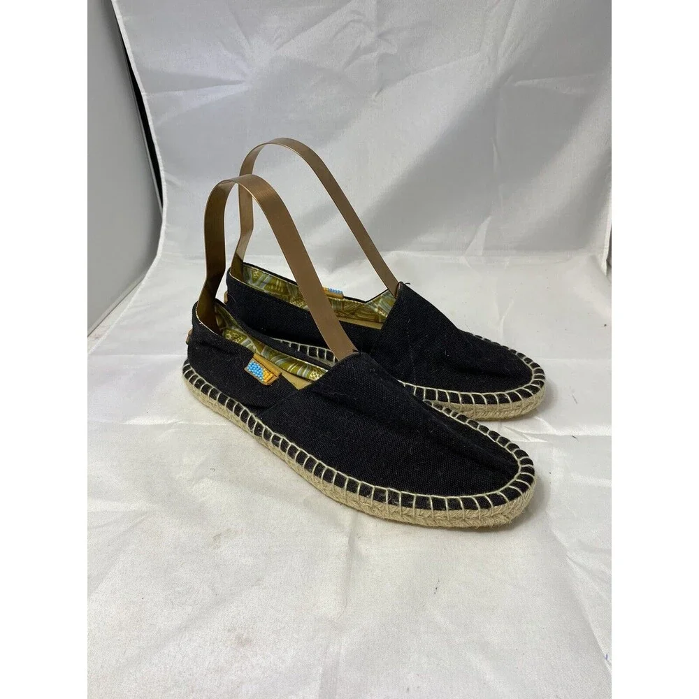 Ubuntu Life Classic Black Afridrilles Women's sz 9W Wide